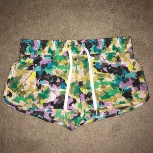 OP Multi Color Camo Swim Shorts